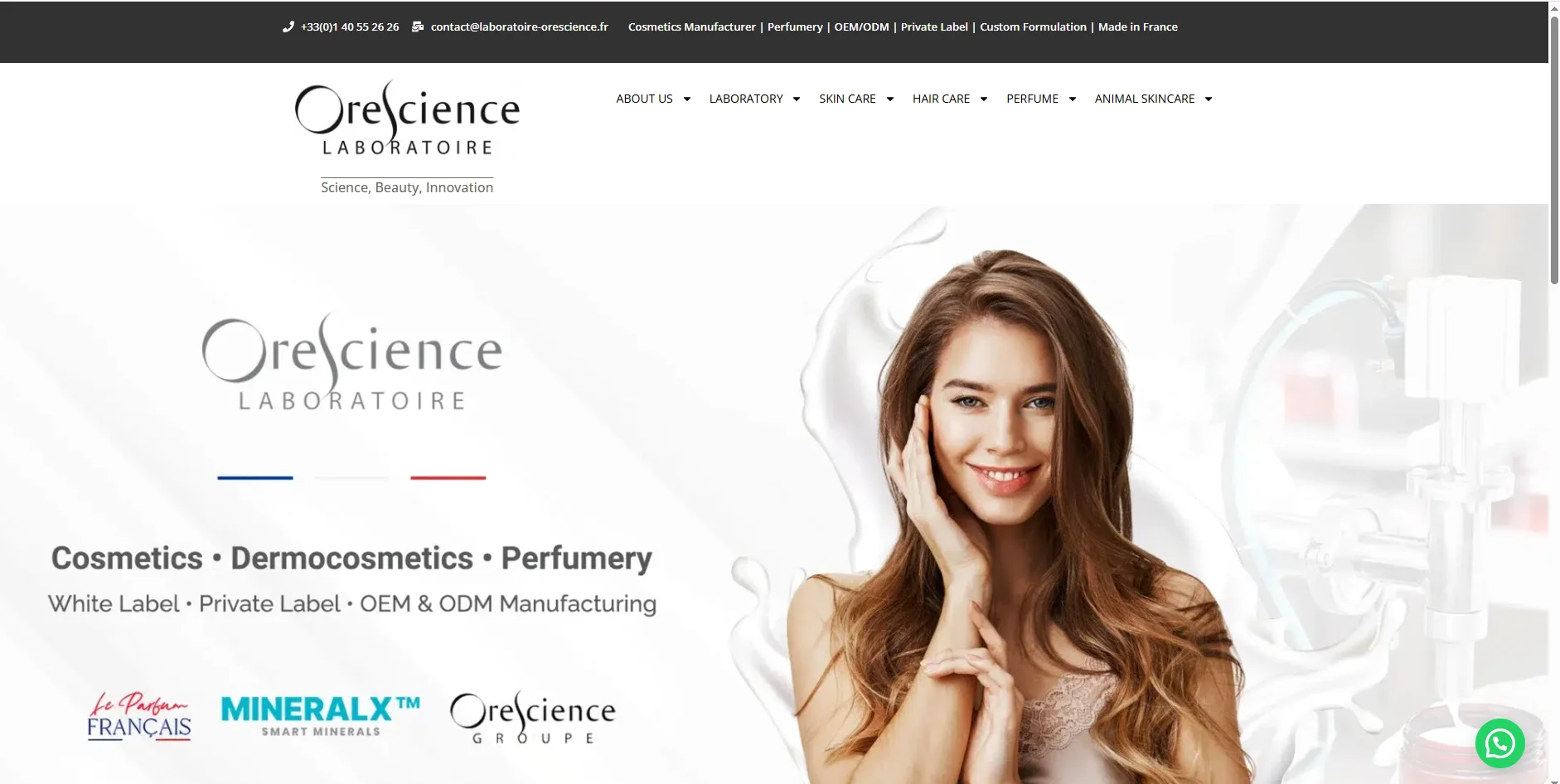 Top 10 Skincare Manufacturers in France for Private Label, OEM, and ODM Brands